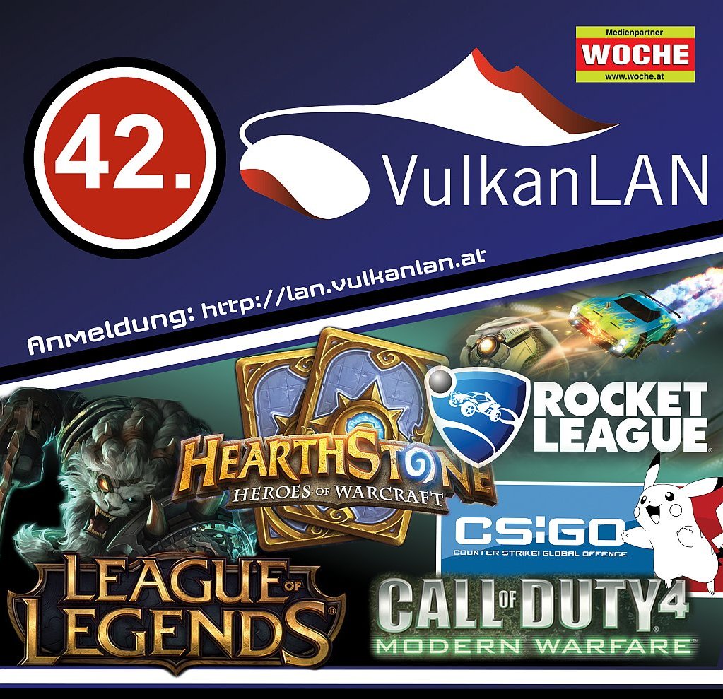 42.VulkanLAN Plakat