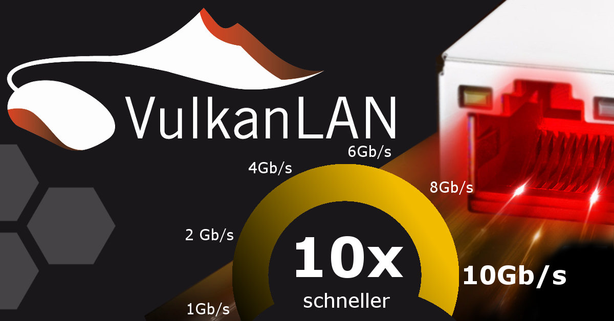 VulkanLAN network speed